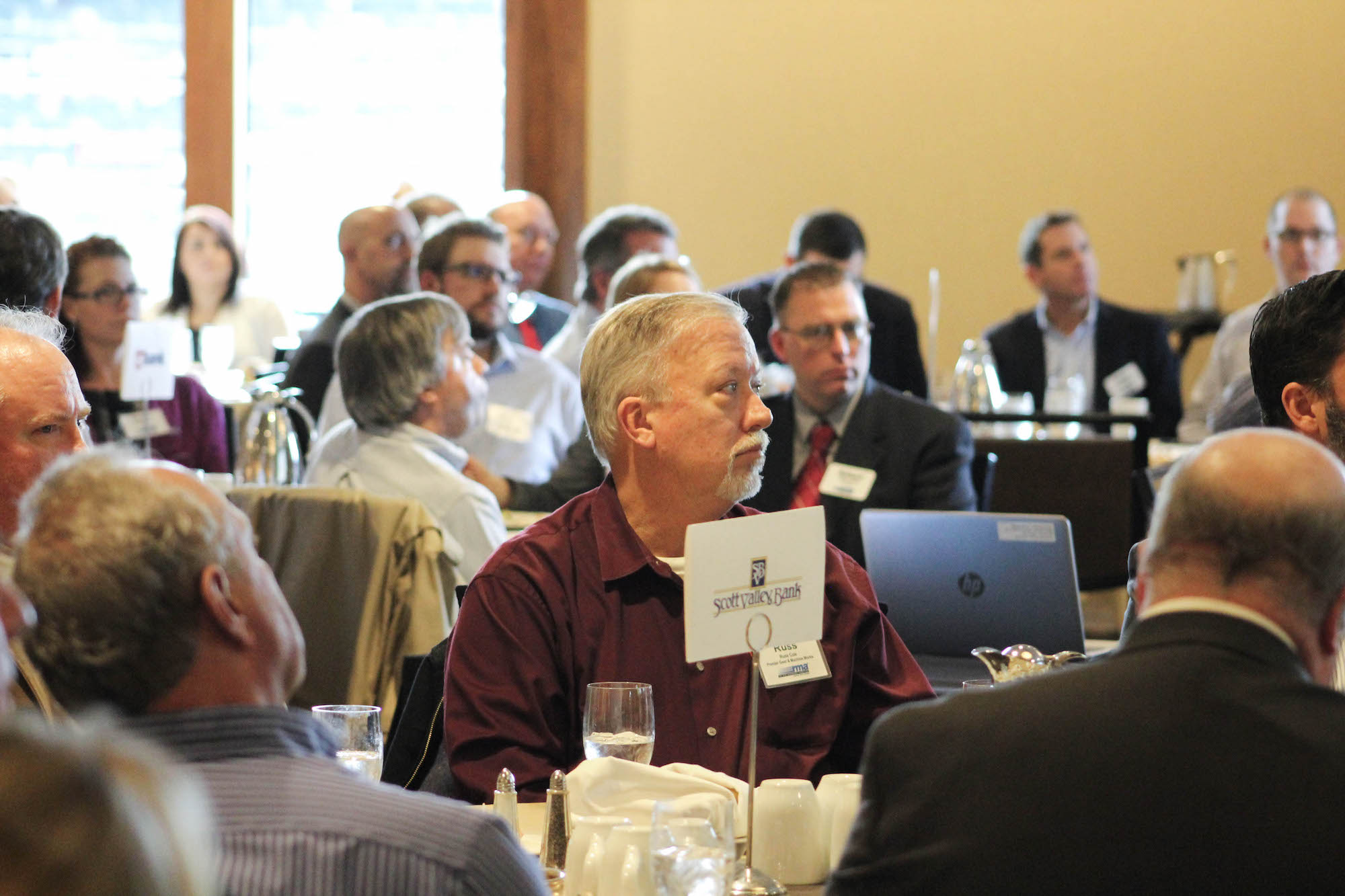 People sitting in the conference room