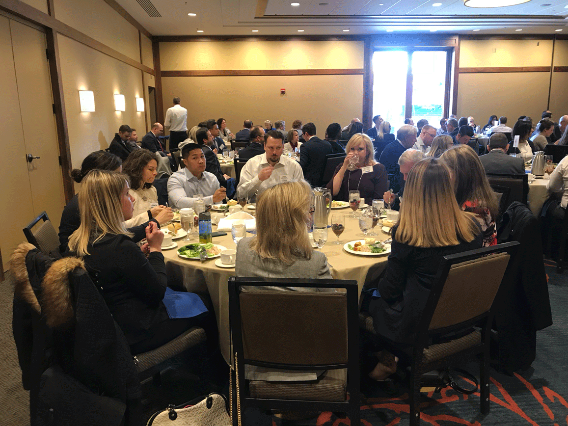 People having lunch