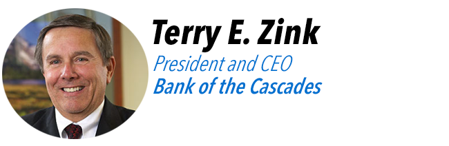 Terry Zink, President and CEO, Bank of the Cascades