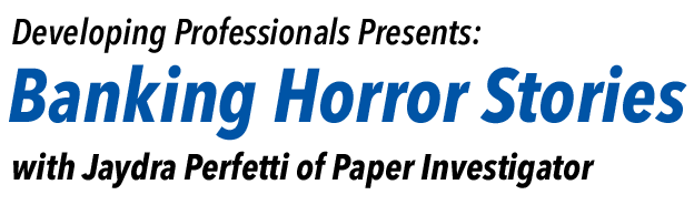 Banking Horror Text