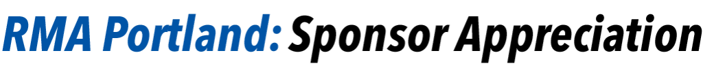 Sponsor Appreciation